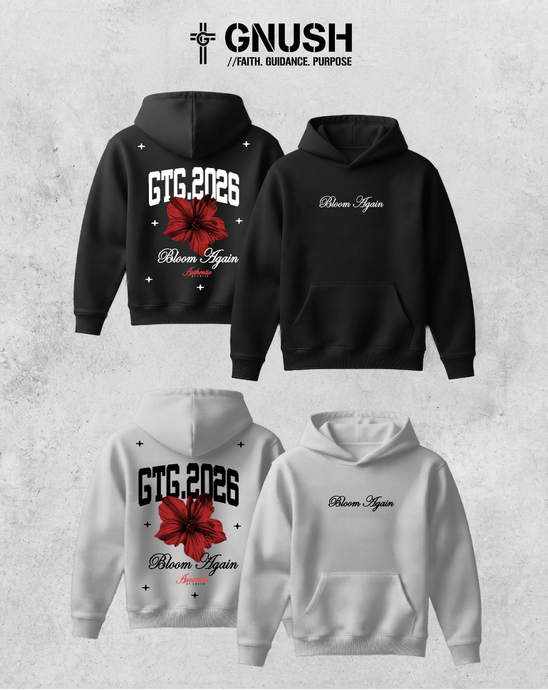 GTG Bloom Again Hoodie